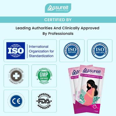 Assureit One Step Pregnancy Test Kit 1's - Intimate Tools & Accessories