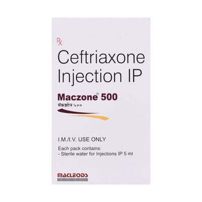 MACZONE 500mg Injection 1's - Bacterial Infections-Cep