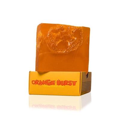 Nyassa Orange Burst Handmade Loofah Soap 150 gm - Soaps
