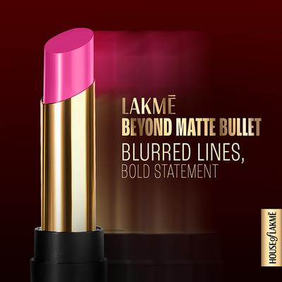 Lakme Absolute Beyond Matte Lip 203 Fuchsiafun 3.4 gm - Lipsticks