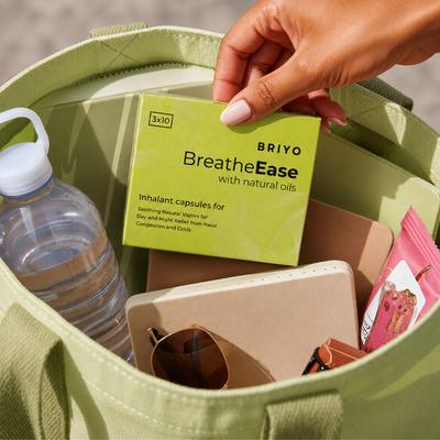 Briyo Breatheease Inhalant Capsules 10's - Nasal Decongestion