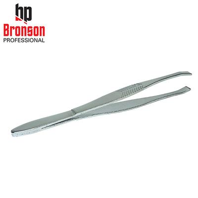 Bronson Professional Tweezer Plucker With Square Tip 1's - Nail Care