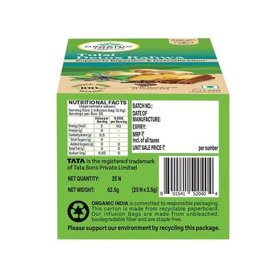Organic India Tea Bags- Detox Kahwa 25's - Green/Herbal Teas