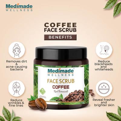 Medimade Coffee Face Scrub (Pack of 2) 1's - Scrubs & Exfoliants