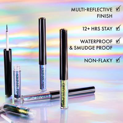 Mcaffeine Shades Cosmic Craze Holographic Eyeliner - 12+Hrs Stay & Waterproof - Shade - Prism Shift 2 ml - Eyeliners