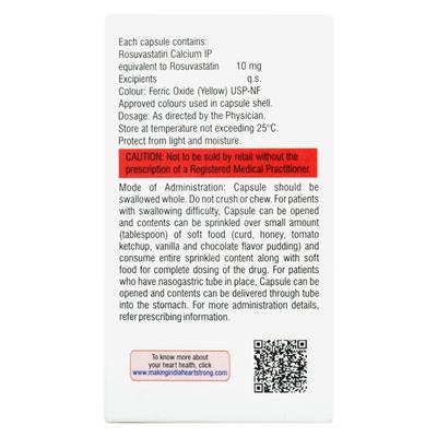 ROSUVAS 10 SPRINKLE Capsule 30's - High Cholesterol-Dys