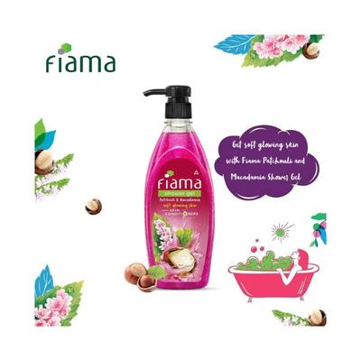 Fiama Shower Gel Patchouli & Macadamia, Body Wash With Skin Conditioners 500 ml - Shower Gels & Body Wash