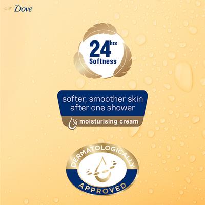 Dove Creamy Shower And Mousse with Argan Oil, 200ml - Shower Gels & Body Wash