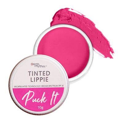 Earth Rhythm Tinted Lippie Spf 30 Pretty Pout 10 gm - Lip Stains & Tints