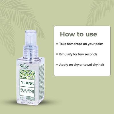Silky Technobasics Ylang Feel Good Serum 100 ml - Hair Serums