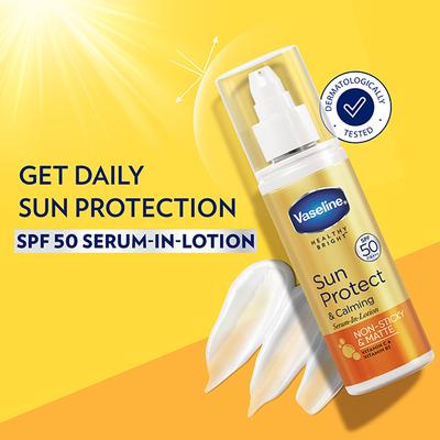 Vaseline Sun Protect Spf 50 Body Lotion 90 ml - Face Sunscreen