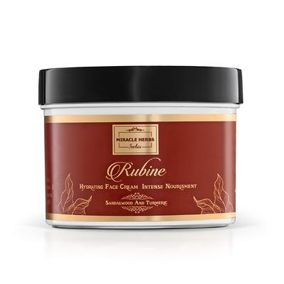 Miracle Herbs Rubine Hydrating Face Moisturizer Gel Enriched with Sandalwood And Turmeric 500 gm - Face Moisturizers