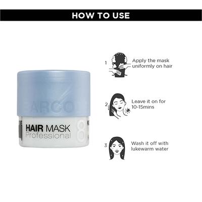 Barcode Professional Hair Mask For Keratin Therapy (BCHM003) 400 ml - Hair Masks & Packs