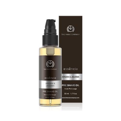 The Man Company Pre Shave Oil - Argan & Jojoba 50 ml - Pre & Post Shaves