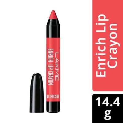Lakme Enrich Lip Crayon Shocking Pink 14.4 Gm - Lip Crayons