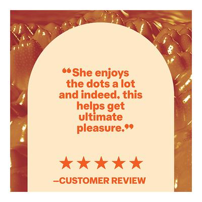 Durex Condoms - Extra Dots 10's - Plain/Flavoured Condoms