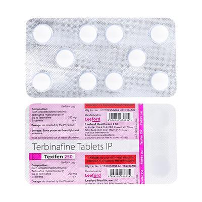 TEXIFEN 250 Tablet 10's - Fungal Infections-Anf