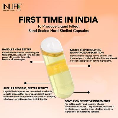 INLIFE Garlic Oil 500 mg Capsules 60's - Digestive Health