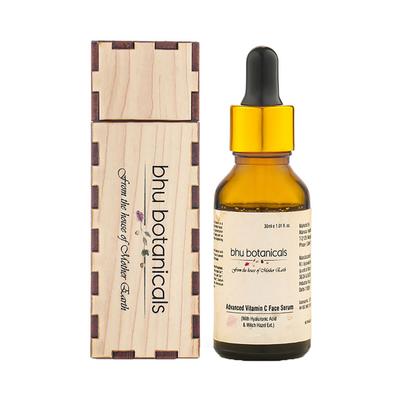 bhu botanicals Advanced Vitamin C Face Serumwith Hyaluronic Acid and Witch Hazel Extract 30 ml - Face Serum