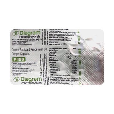 P IBS Softgel Capsule 10's - Supplements-Sup