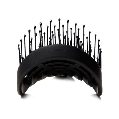 NuWay 4HAIR U.S. Patented Detangler Hair Brush for Men & Women - Iron Black - Detangling DoubleC 1s 1's - Hair Brushes