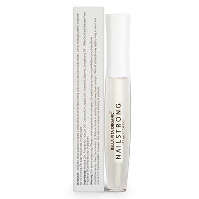 Bella Vita Organic NailStrong Cuticle Oil For Nails - Growth, Strength & Cuticle Care 12 ml - Nail Care