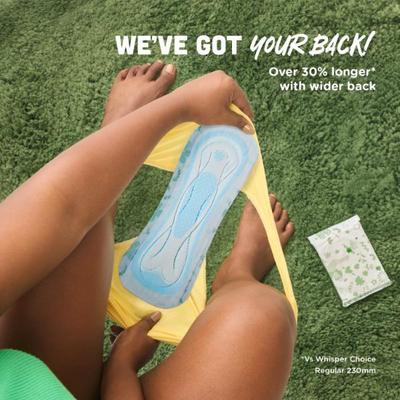 Whisper Ultra Clean Sanitary Pads (XL) 15's - Sanitary Napkins