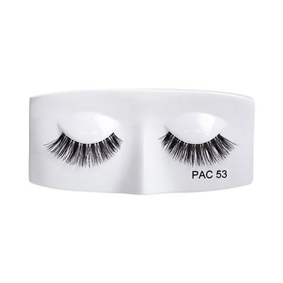 PAC Tapered Lash Handmade Natural Looking Reusable up to 12x Seamlessly Blends with Lashes (53) - Eyelashes