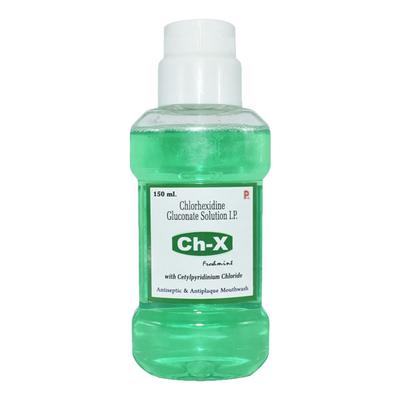 CH X FRESH MINT FLAVOUR Mouth Wash 150ml - Oral Care - P-Mou