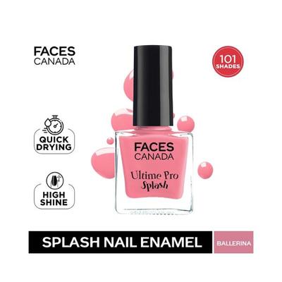 Faces Canada Ultime Pro Splash Nail Enamel Ballerina 201 8 ml - Nail Polish