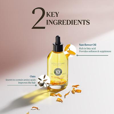 L'Occitane En Provence Reparation Intensive Repair enriched Infused Oil 100ml - Face Oils