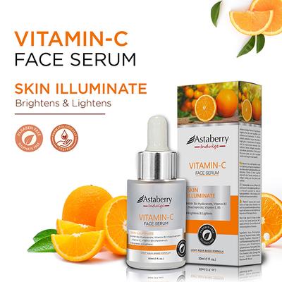 Astaberry Indulge Vitamin C Face Serum for Skin Illuminate - Brightens & Lightens 30 ml - Face Serum