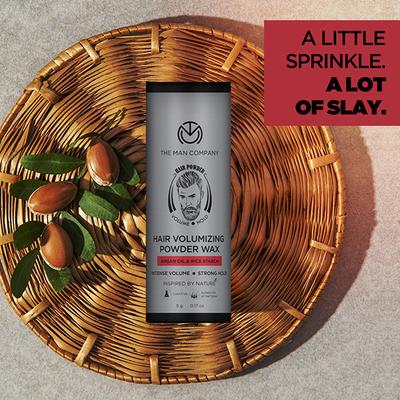 The Man Company Hair Volumizing Powder Wax for Men 5 gm - Multi-Stylers