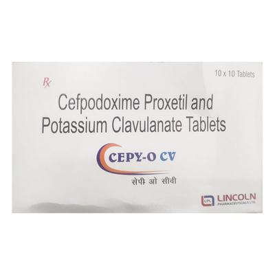 CEPY O CV Tablet 10's - Bacterial Infections-Cep