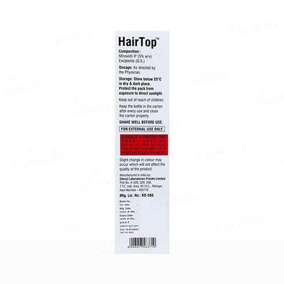 HAIRTOP 5% Topical Solution 60ml - Hair Loss-Oth