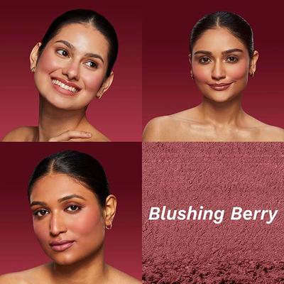 Pilgrim 2-IN-1 Blush Duo Berry Beat-03 Richly Pigmented Ultra Matte Blendable Suits all skin tones 9 g - Blushes