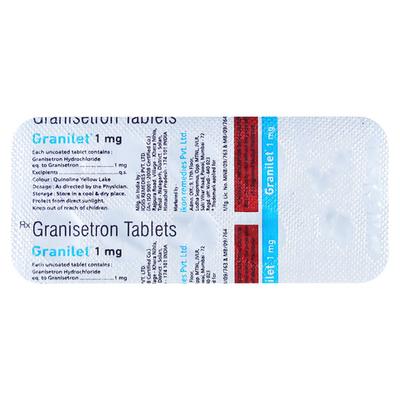 GRANILET 1mg Tablet 10's - Vomitting/Emesis-Ant