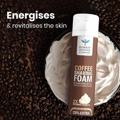 Bombay Shaving Company Coffee Shaving Foam With Coffee Extracts 2's - Shaving Foams