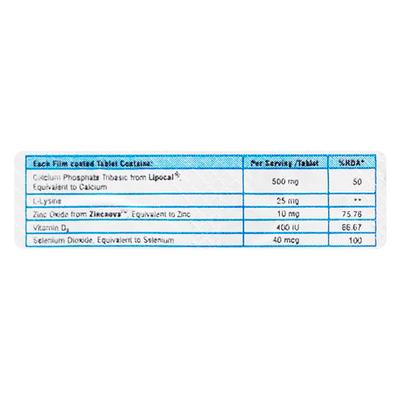 DENSICAL Z LIPO Tablet 10's - Supplements-Vam