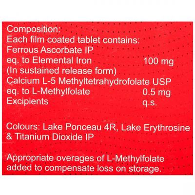 FERIKIND CR 100 Tablet 10's - Iron Supplement/Anaemia-Vma