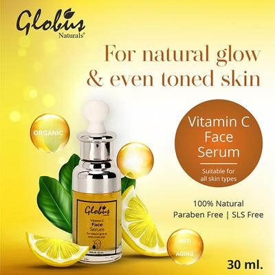 Globus Naturals Vitamin C Face Serum 30 ml - Face Serum