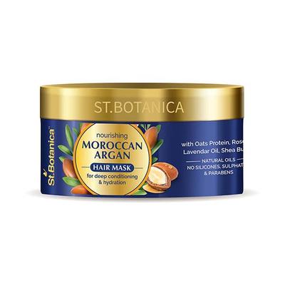 St.Botanica Moroccan Argan Hair Mask 200gm - Hair Masks & Packs