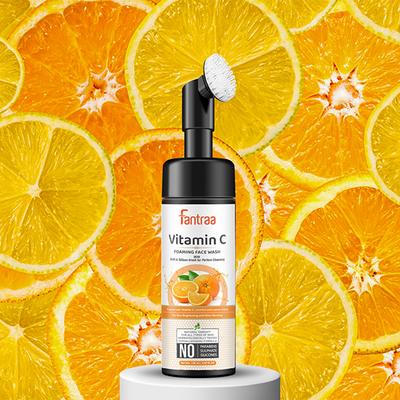 Fantraa Vitamin C Foaming Face Wash with Built 150 ml - Face Wash & Cleansers