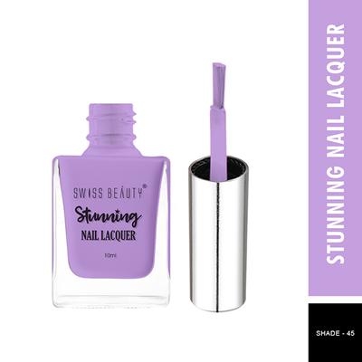 Swiss Beauty Stunning Nail Polish - (Shade-45) 10 ml - Nail Polish
