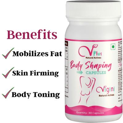 Vigini Body Shaping Capsule 30's + Bust Firming Massage Cream 100 ml - Sexual Healthcare