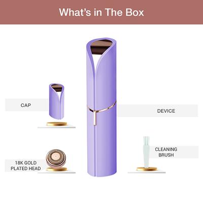Flawless Facial Hair Remover - Lavendar - Hair Removal Accessories