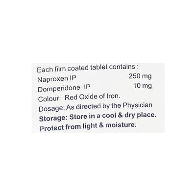 Naprodom 250mg Tablet 10'S - Migraine