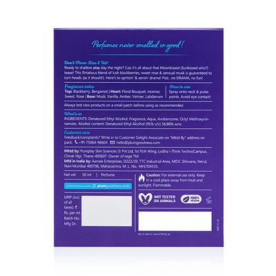 Plum BodyLovin' Moonkissed Drama Eau De Parfum - Long Lasting Floral Musky Perfume 50 ml - Women Perfumes (Edt/Edp)