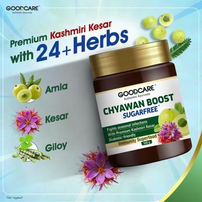 Goodcare Chyawan Boost SugarFree 500 g - Chyawanprash