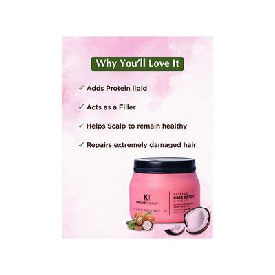Kehairtherapy Professional Hair Re - Growth Extreme Fiber Botox Masque 500 ml - Hair Masks & Packs